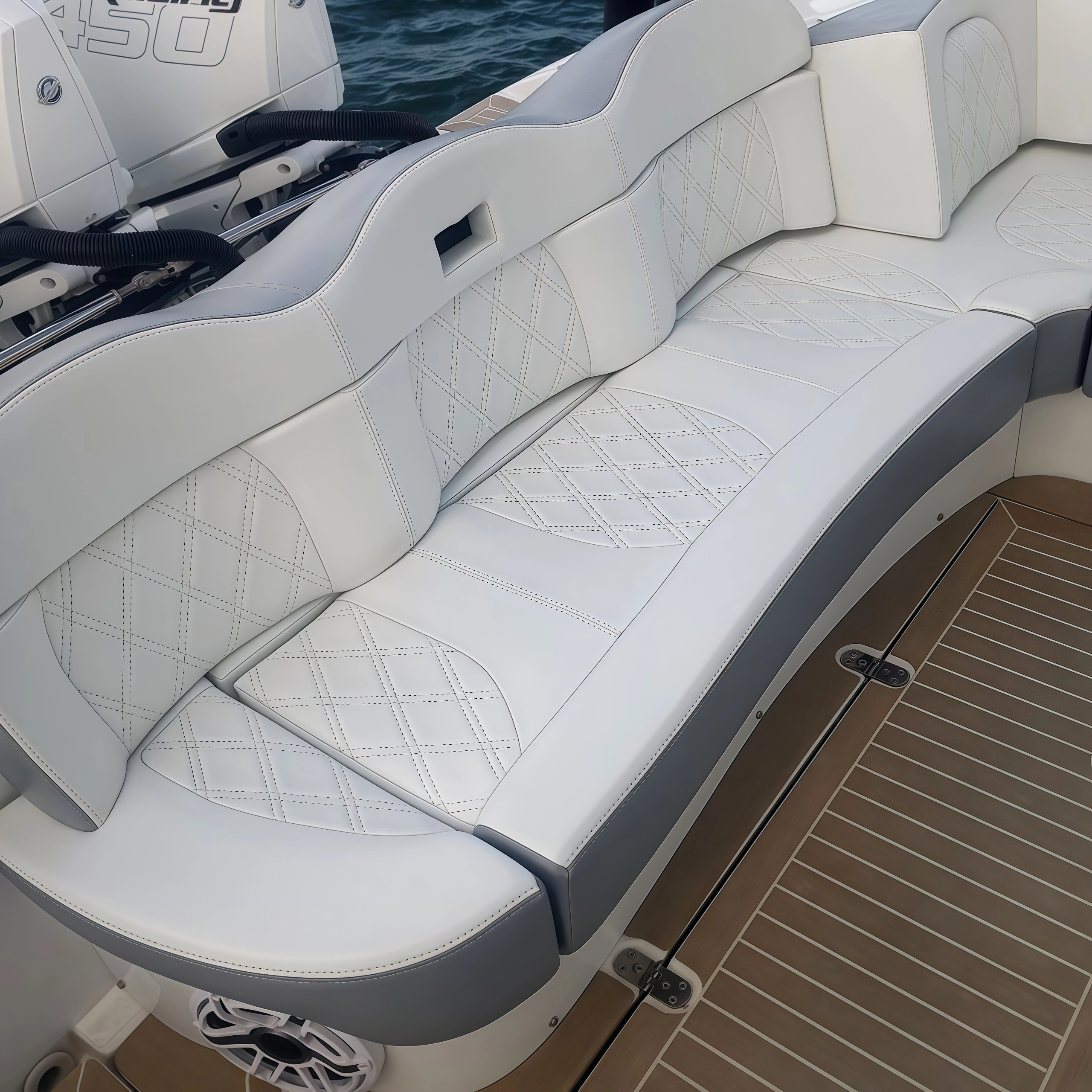 Luxury yacht upholstery Fort Lauderdale